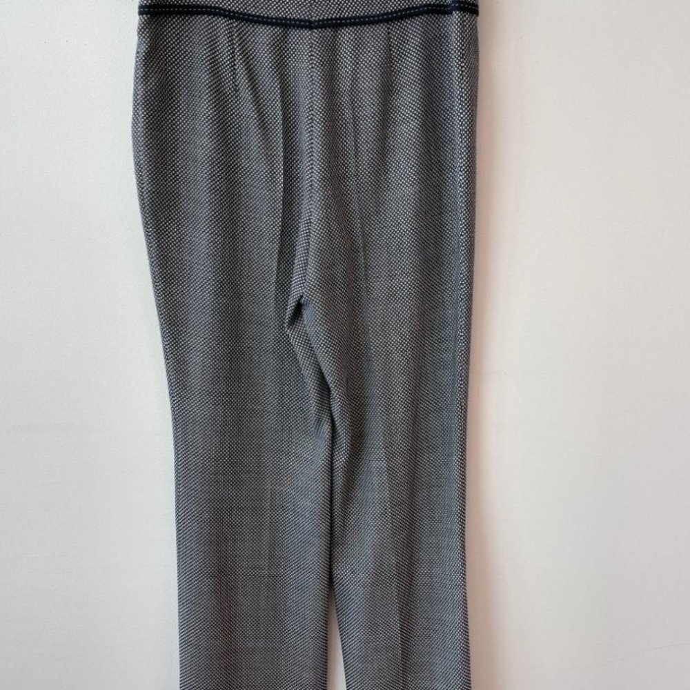 Escada 46EUR Wool Black/White Circle Print Dress P